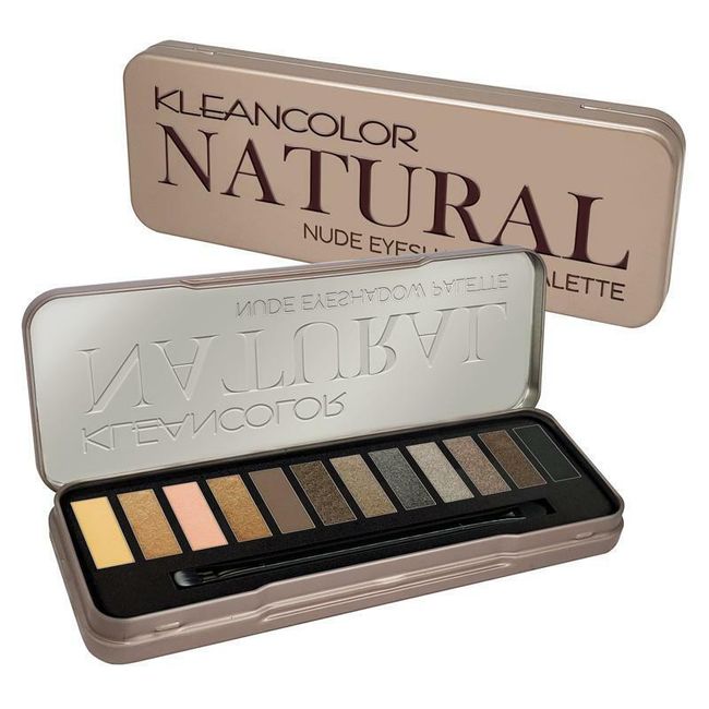 KLEANCOLOR Natural Nude Eyeshadow Palette 12 Different Eye Colors NWT