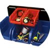 Performance Tool W5195 Storage Bin Set, 15-Piece, Red/Blue