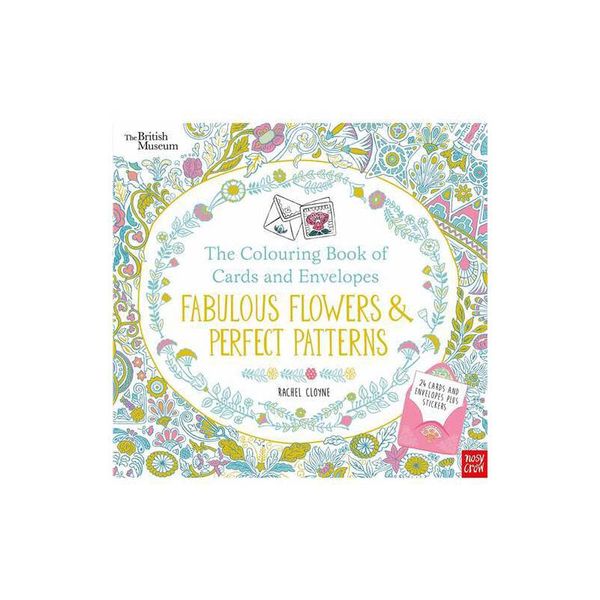 British Museum: The Colouring Book of Cards and Envelopes: Fabulous Flowers and Perfect Patterns (Co