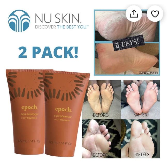 [2TUBES] Nu Skin Epoch Sole Solution Foot Cream Treatment GIFT WITH PURCHASE💝