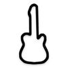 Bundle of Fun Electric Guitar Cookie Cutter (4 inch)