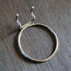 Perforated Board Ring Hook P30 [1 piece] (inner diameter 2.0 inches (51.5 mm)