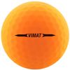 Volvik Vimat Matte Finish Orange Golf Balls (One Dozen)