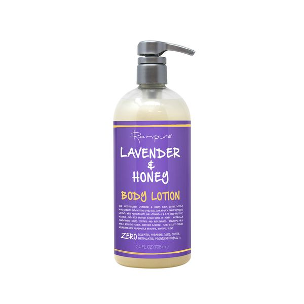 Renpure Lavender & Honey Body Lotion, 24 Ounce