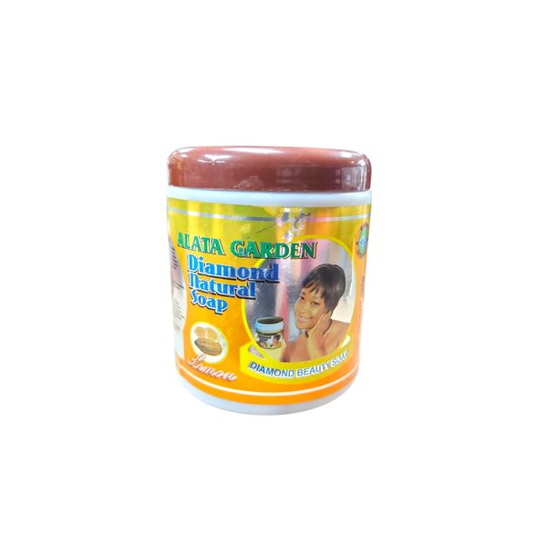 Garden Diamond Black Soap with Lemon Scent, 600g