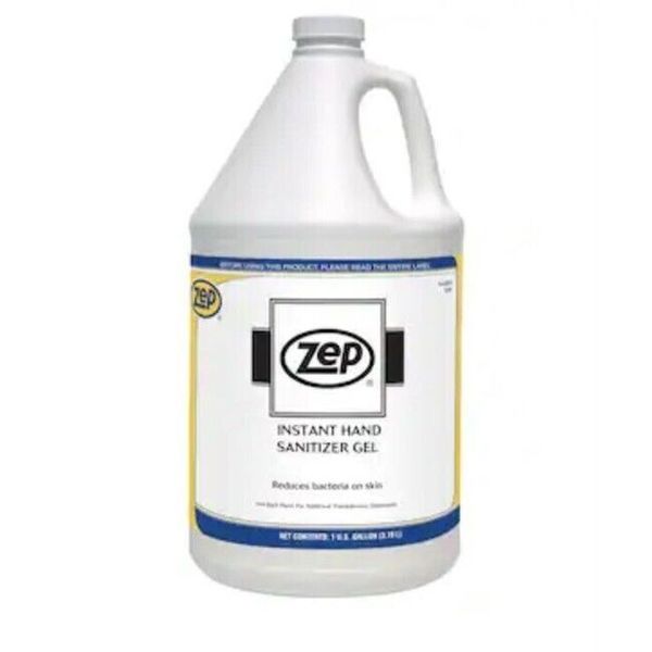 Zep Instant Hand Sanitizer Gel 1 Gallon SEALED NEW Unopened Refill MSRP $24.95