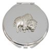 Buffalo Compact Mirror Handbag Gift With Free Engraving 436