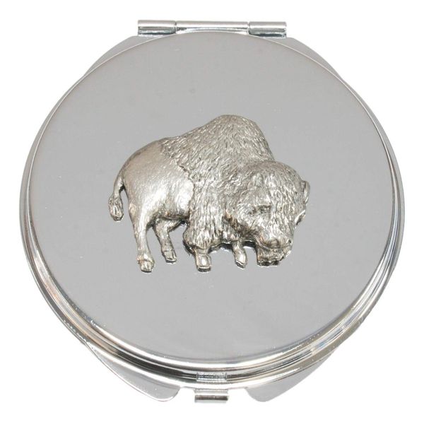Buffalo Compact Mirror Handbag Gift With Free Engraving 436