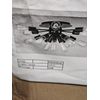 MCM Atomic Black Sputnik Chandelier Lamp Starburst Ceiling Light New