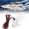 Sarini Automatic Float Switch, Automatic Boat Bilge Pump Float Switch 12V 24V 32V Electric Flow Sensor Portable Controller For Bilge Pump, Effortless Water Detection and Pump Activation