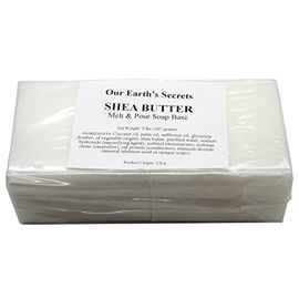  Our Earth's Secrets - 2 Lbs Melt and Pour Soap Base - Aloe Vera  : Beauty & Personal Care