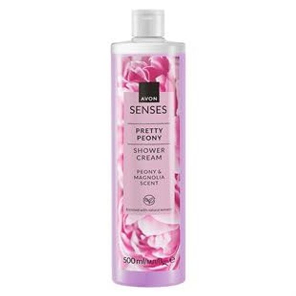 Avon Senses Pretty Peony Duschcreme, 500 ml