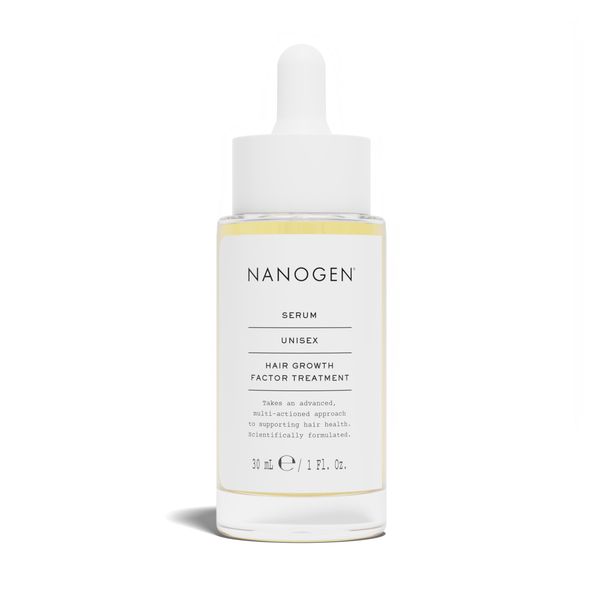 Nanogen Hair Growth Factor Treatment Serum with Pea Sprout Extract, Larix Bark and Peptides - 30ml