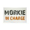 CafePress Morkie IN CHARGE Rectangle Magnet, 3"x2" Refrigerator Magnet