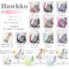 Hawkko Wig, Extensions, Braided, Kids, Gradient, Ponytail, Hair Extensions, Colorful Wig, Kids, Hair Extensions, Hip Hop, Dance, Rubber, Hina Festival, Recital, Party, Stage, Flashy Hair, Easy to Put On and Take Up, Set of 2 (Black x Blue)