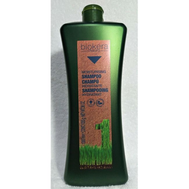 SALERM BIOKERA NATURA MOISTURISING SHAMPOO 1000 ML/36 oz