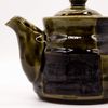 Mino Ware Pot, Approx. 18.9 fl oz (530 ml), Oribe Checkered Pattern, Made