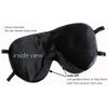 Dream Essentials Ultra Silk 360 Sleep Mask, Mulberry Silk Blindfold Eye Mask with 2 Fully Adjustable Straps, Thin Profile Night Mask Great for Side, Stomach, or Back Sleepers - Black