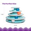 Catstages Chase Meowtain Interactive 4-Tier Cat Track Toy