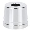 Safety Razor Base Holder, Men's Shaving Razor Stand Holder Wide Opening Alloy Universal Men Shaving Brush Drying Stand Toothbrush Holder for Bathroom Countertops Manual Razor Holder for Countertops