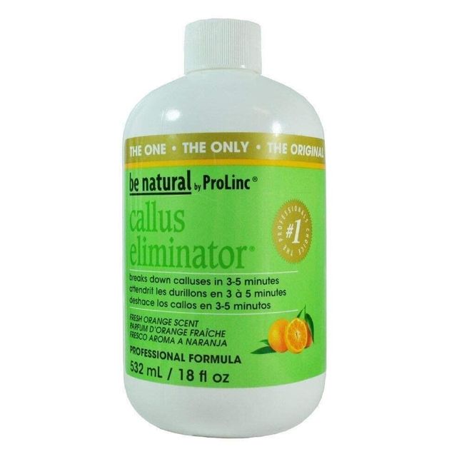 Prolinc Be Natural Callus Eliminator Pedicure 18oz - Orange