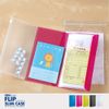 Sekisei ACT-5933-90 Case File Actif V Flip Slim Case, Clear