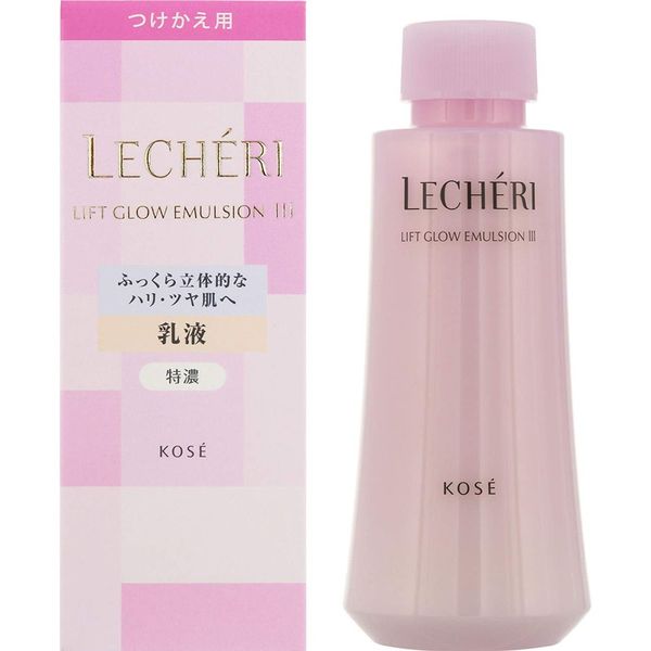 KOSE LeCheri Lift Glow Emulsion III Extra Concentrated Refill 120mL