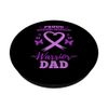 Proud Migraine Headache Warrior Dad PopSockets Swappable PopGrip