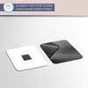 Destination Vinyl ltd Fridge Magnet bw - Silver Metal Surface #39584