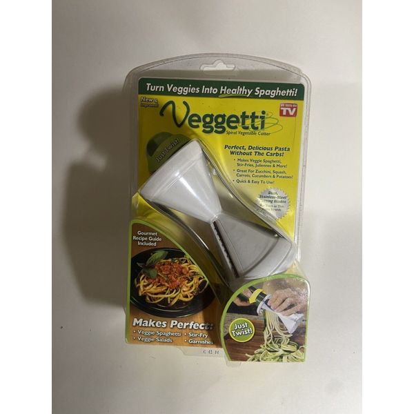 Veggetti Spiral Vegetable Slicer Cutter Makes Veggie Pasta KETO Diet New Sealed