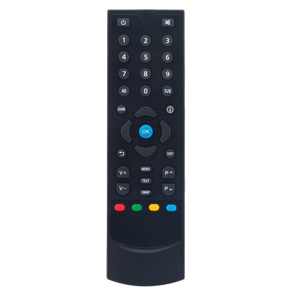 Replacement TV Remote Control Compatible With Manhattan T1 Freeview HD Receiver, SX Freesat HD Remote Controller