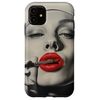 rebellious nun with lipstick, rebellious nun Case for iPhone 11