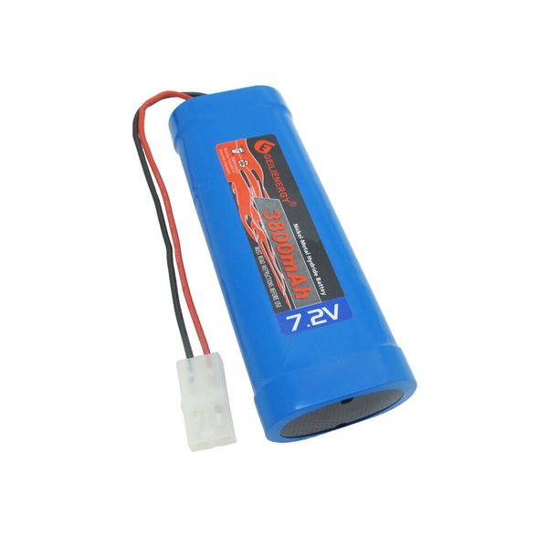 1-Pack 7.2v 3800mAh RC Rechargeable Battery For RC Car Truck With Tamiya Plug