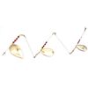 Al's Goldfish Lure Co Sebago Trolling Rig, 25" (Gold)
