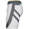 CHAMPRO unisex child Wind Up Compression Polyester Spandex Sliding Short, White, X-Small US