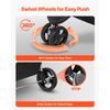 Pet Stroller Foldable 3 Wheels Dog Stroller with Brake up to 35lbs