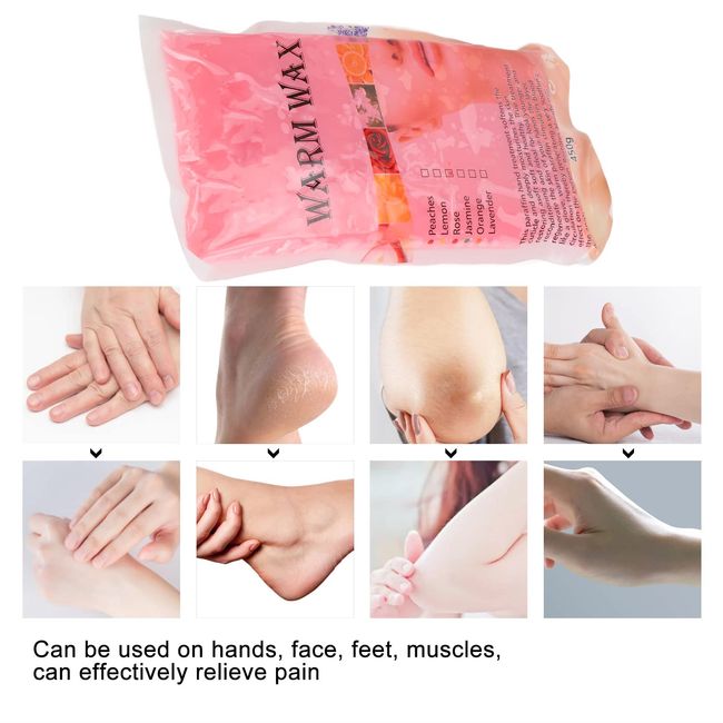 Paraffin Wax, Safe Comfortable Soft Paraffin Wax Refills Wide Application  Deeply Moisturising For Feet For Faces For Hands Lavender