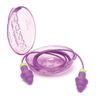 Moldex-Metric Inc. Rockets Tapered Styrene Corded Earplug, Purple