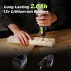 WORKPRO 12V Cordless Rotary Tool Kit 5Variable Speeds 114 Easy Change Accessorie