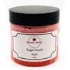 Apple Sugar Scrub Exfoliating Body Scrub gift for her handmade bath scrub