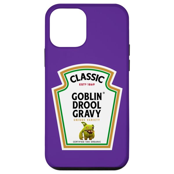 iPhone 12 mini Halloween Condiment Bottle Goblin Drool Gravy Portion Smartphone Case