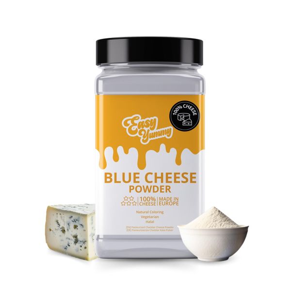 Easy Yummy Blue Cheese Popcorn Seasoning 300g, 100% Blue Cheese Popcorn Flavouring