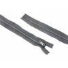 Silver Metal Closed End Trouser Zips 25cm Light Grey - Each