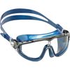 Cressi- SKYLIGHT-BRILLE SIL, BLAUES METALL