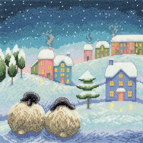 Bothy Threads Counted Cross Stitch Kit - There's Snow Place Like Home