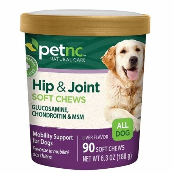 Hip & Joint for Dogs  90 Soft Chews By Pet NC