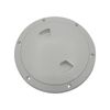 Deck Access Round Inspection Hatch 7" (178MM Boat Cover Plate White Plastic)