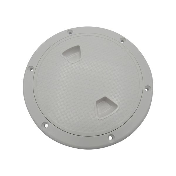 Deck Access Round Inspection Hatch 7" (178MM Boat Cover Plate White Plastic)