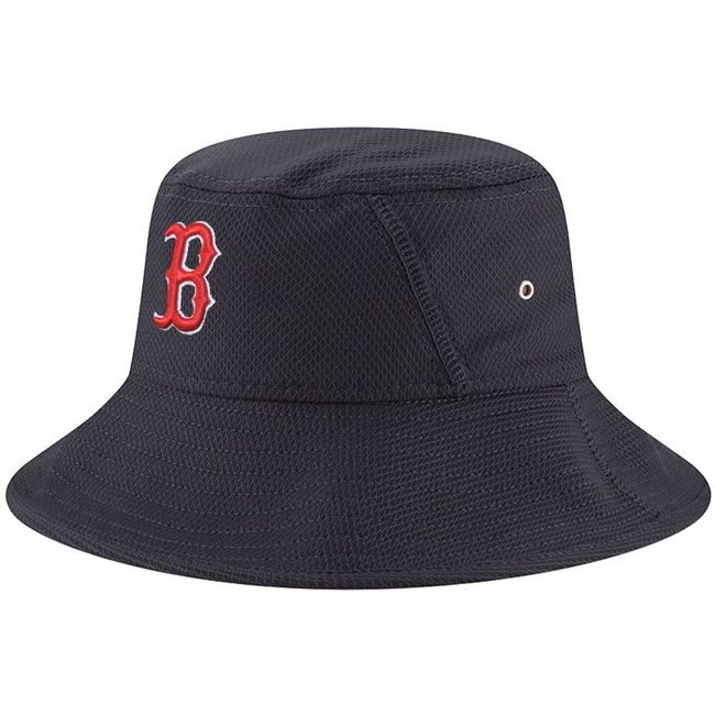 MLB Boston Red Sox 2016 Clubhouse Bucket Stretch Fit Cap, One Size, Navy