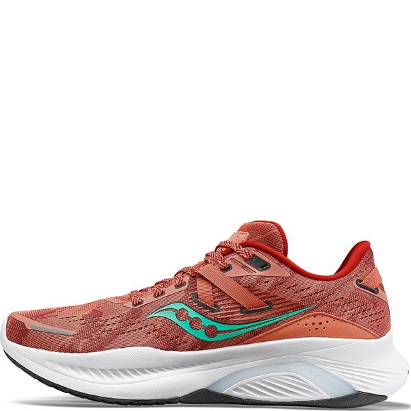 Saucony Women's Guide 16 Sneaker, SOOT/SPRIG, 8.5